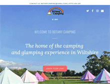 Tablet Screenshot of botanycamping.com